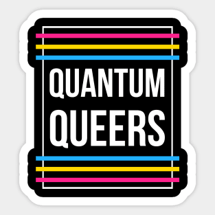 Quantum Queers Pansexual Sticker